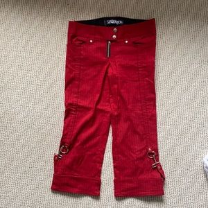 Lip Service pinstripe crop pants